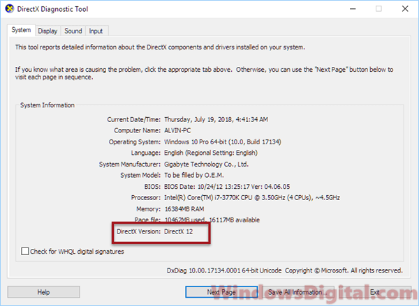 how to uninstall and reinstall directx